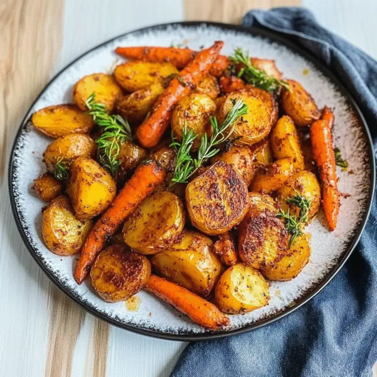 Roasted Potatoes and Carrots Recipe