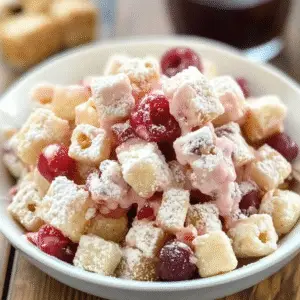 Cherry Cheesecake Puppy Chow Recipe