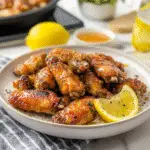 Crispy Honey Lemon Pepper Wings Recipe
