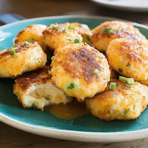 Cheesy Cauliflower Patties Recipe