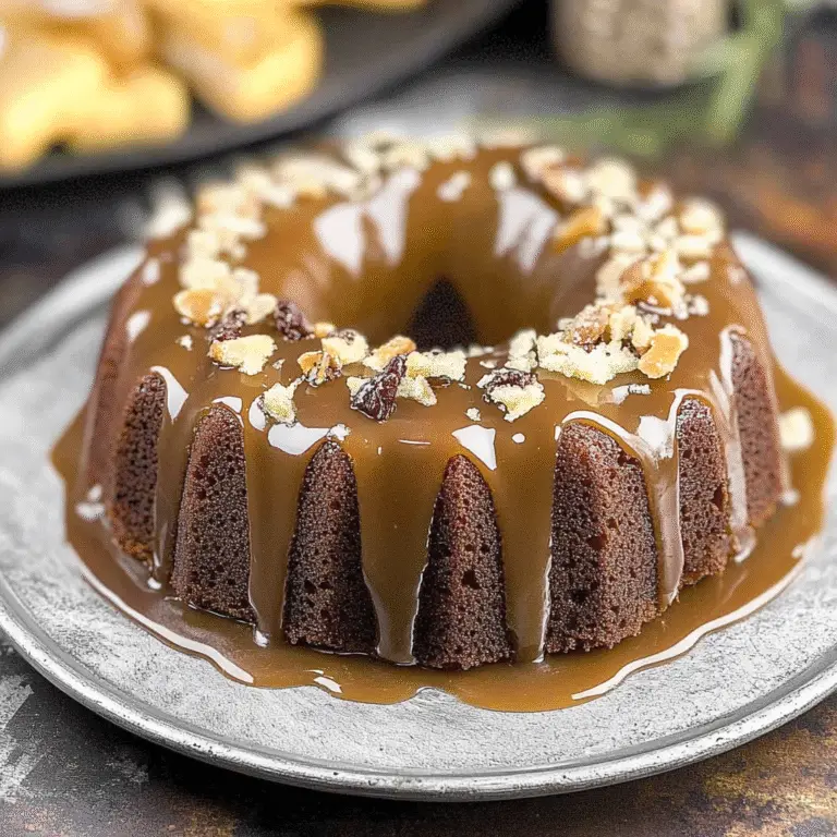 Salted Caramel Kentucky Butter Cake Recipe