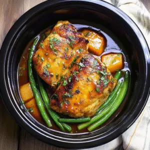 Sweet Garlic Chicken in the Crockpot Recipe