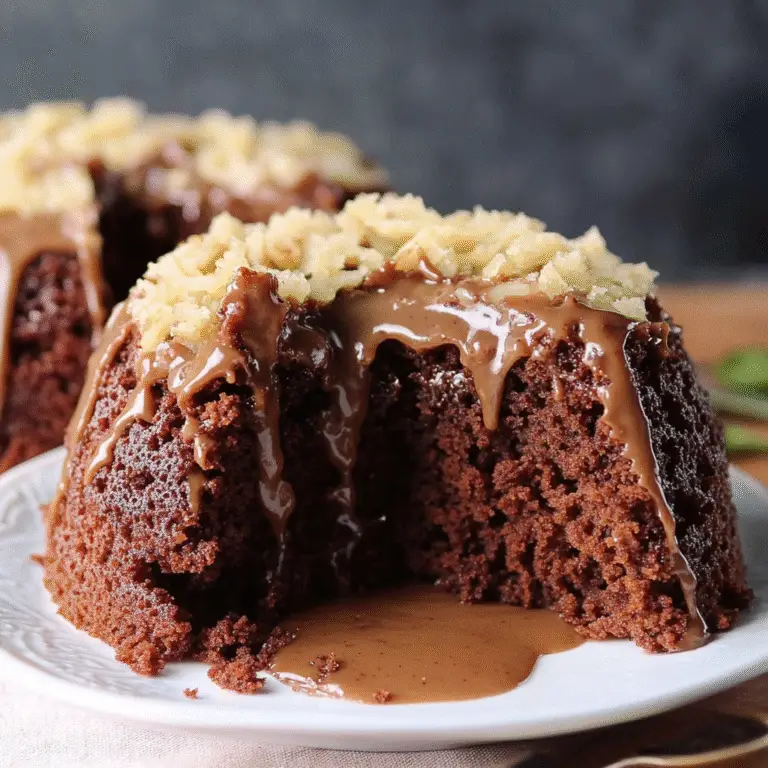 Homemade German Chocolate Cake Recipe