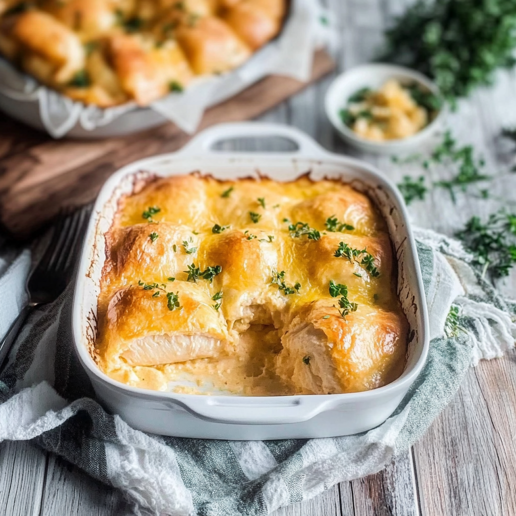 Chicken Crescent Roll Casserole Recipe