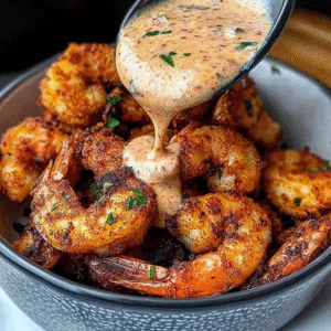 Cajun Shrimp with Creamy Sauce