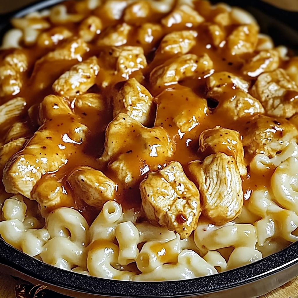 BBQ Chipotle Ranch Chicken & White Cheddar Mac