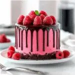 Chocolate Raspberry Drip Cake Recipe