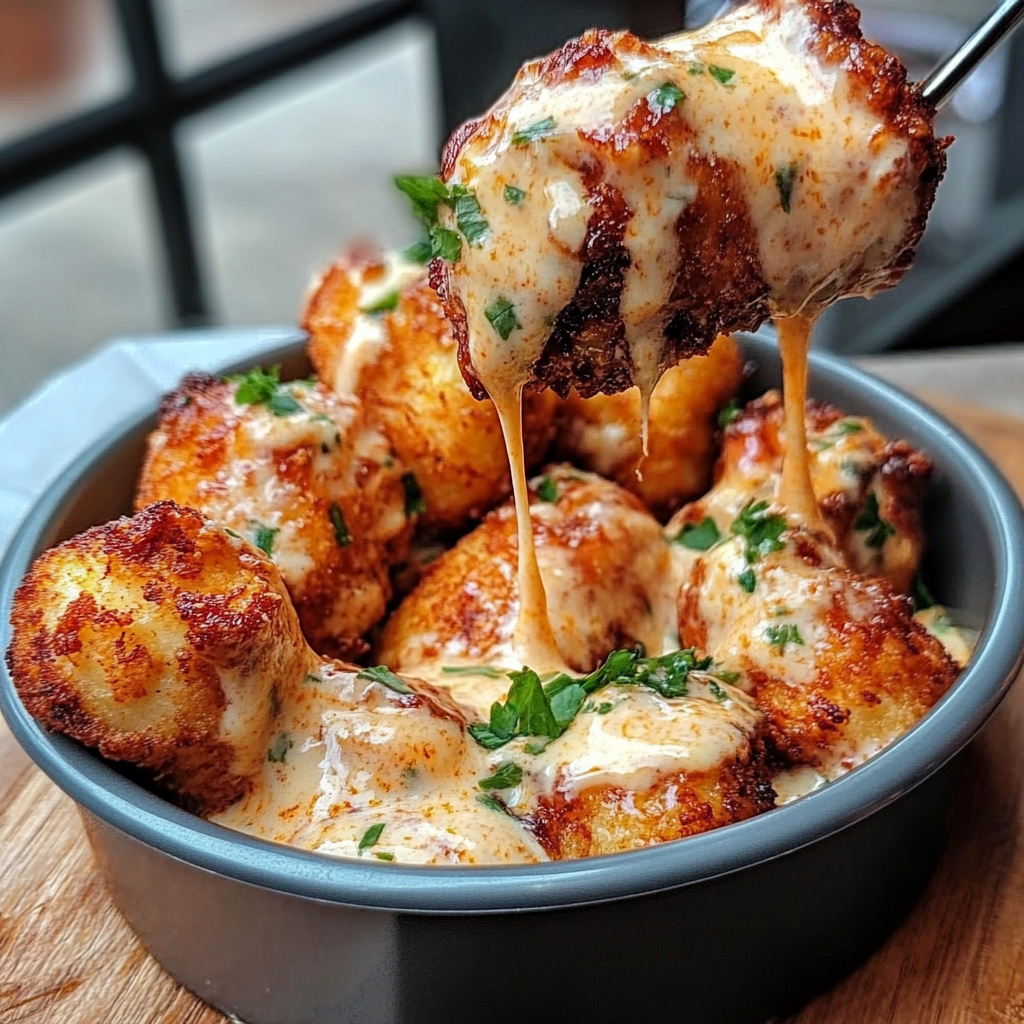 Cheesy Jalapeño Ranch Chicken Poppers Recipe