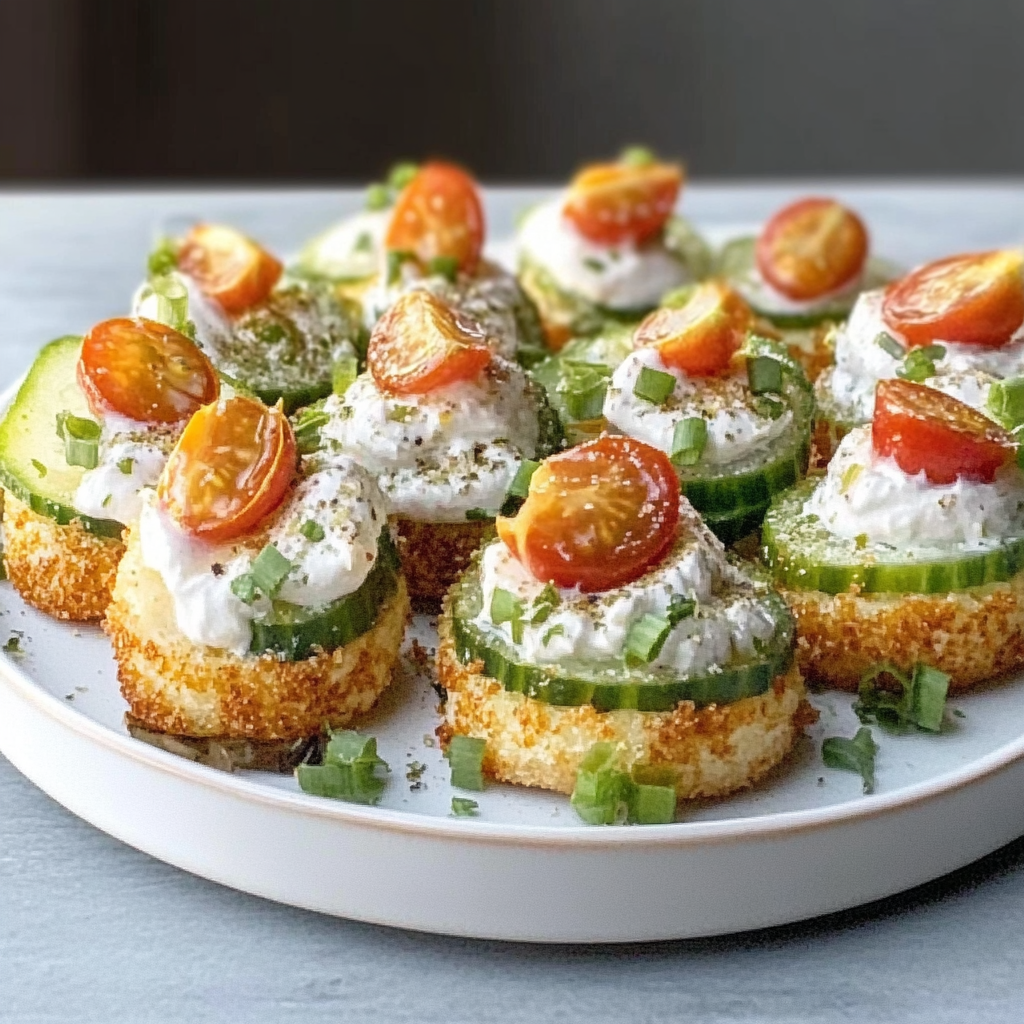 Ranch Cucumber Bites for Perfect Snacking