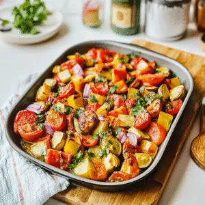 Easy One-Pan Ratatouille