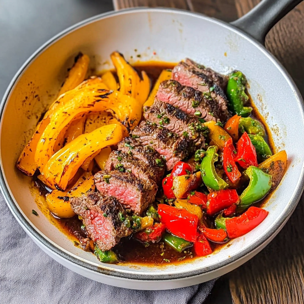 15-Minute Skillet Pepper Steak