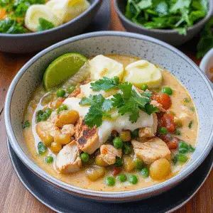 Creamy Cajun White Chicken Chili Recipe