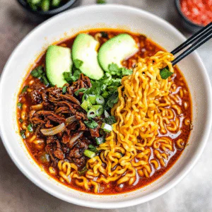 Irresistible Birria Ramen