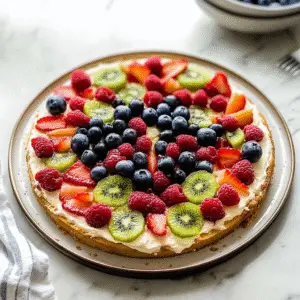 Easy Fruit Pizza