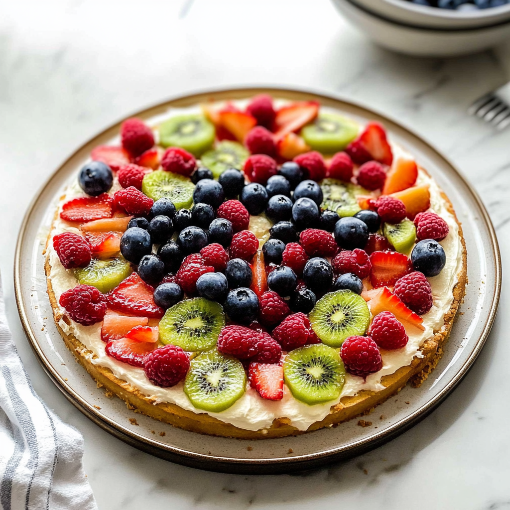 Easy Fruit Pizza