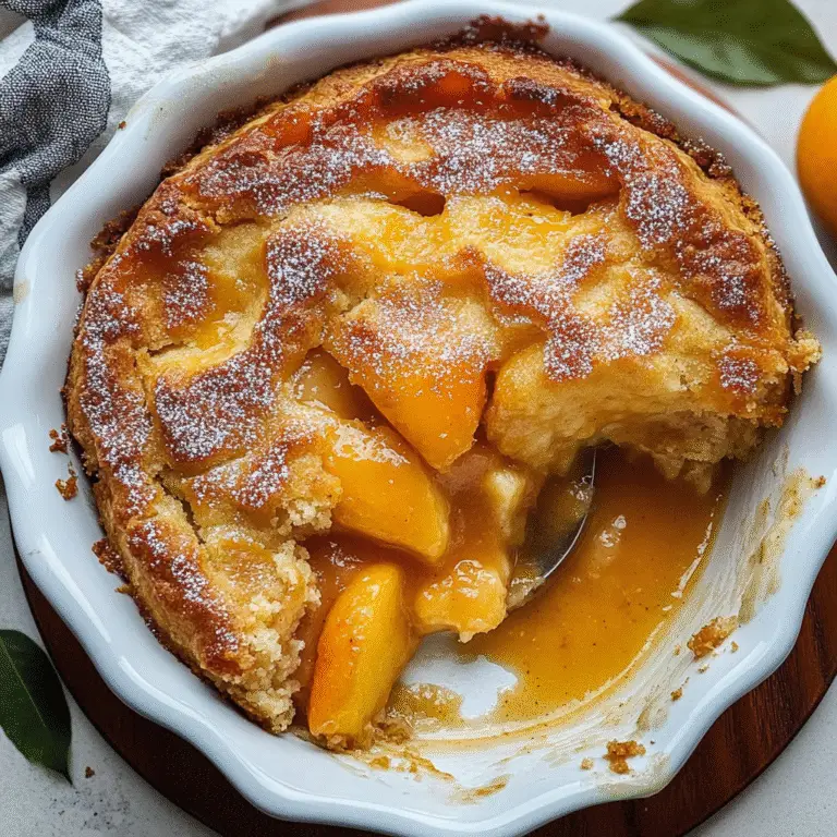 Old-Fashioned Fresh Peach Cobbler Recipe