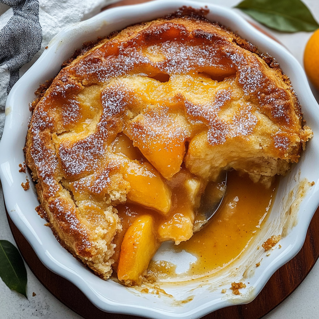 Old-Fashioned Fresh Peach Cobbler Recipe