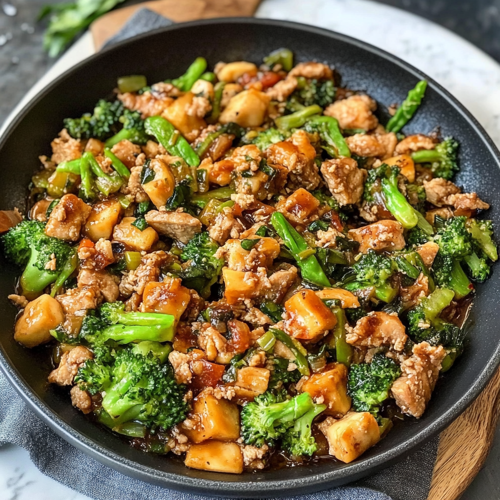Teriyaki Turkey Stir Fry Recipe
