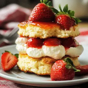 Old Fashioned Strawberry Shortcake Recipe