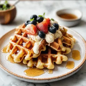 Protein-Packed Waffles