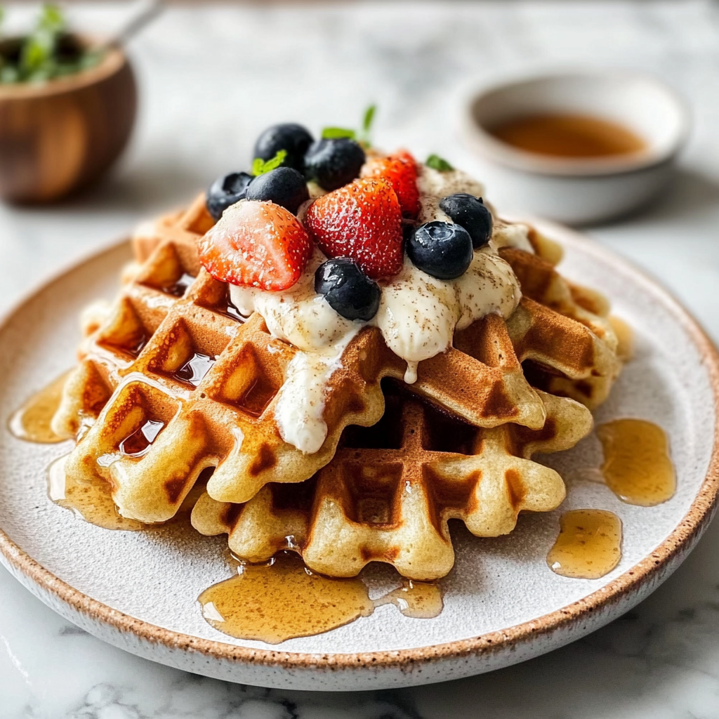 Protein-Packed Waffles