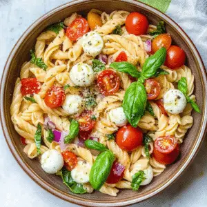 Caprese Pasta Salad: