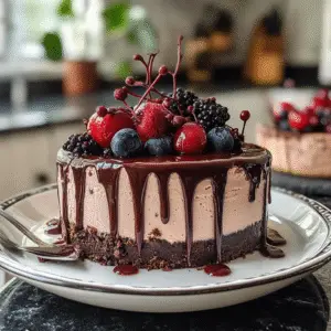 Decadent Black Forest Cheesecake Recipe
