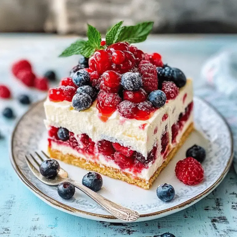 Summer Berry Bliss Icebox