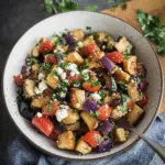 Eggplant Salad with Fresh Herbs Recipe