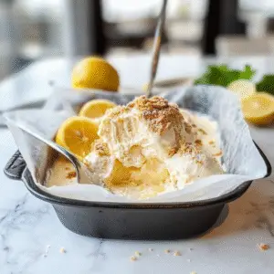 Lemon Cheesecake Ice Cream Recipe