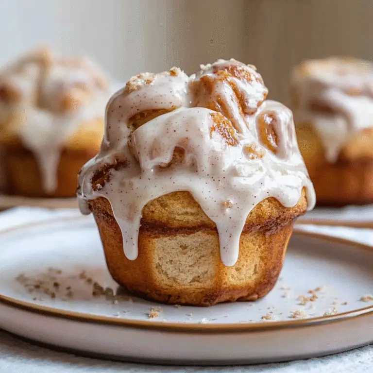 Cinnamon Roll Fall Treats Muffins Recipe