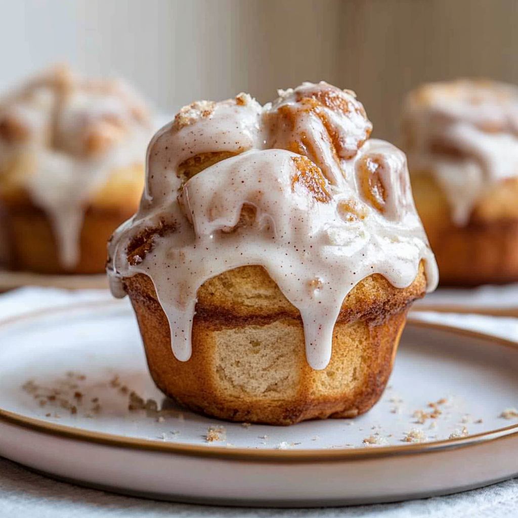 Cinnamon Roll Fall Treats Muffins Recipe