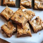 Brown Butter Fall Treats Blondies Delight