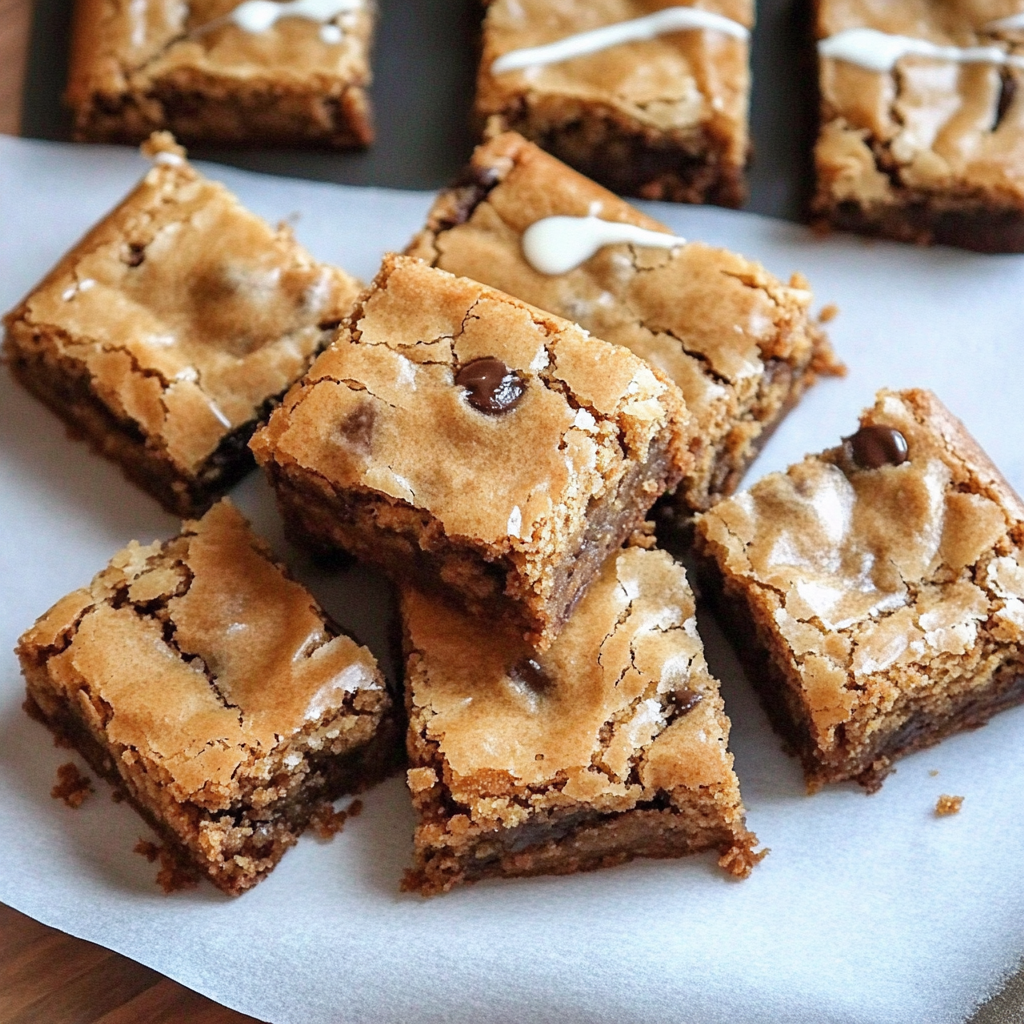 Brown Butter Fall Treats Blondies Delight