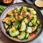 Asian-Style Cucumber Salad with Sesame
