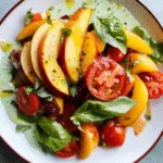 Heirloom Tomato and Peach Salad Recipe