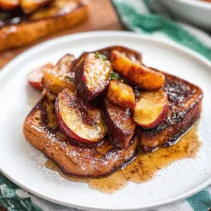 Baked Nectarine French Toast Recipe