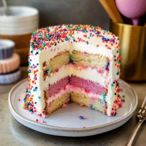 Funfetti Ice Cream Cake