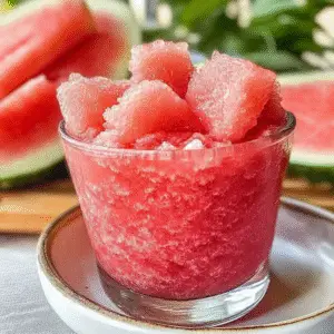 Watermelon Slushie Recipe