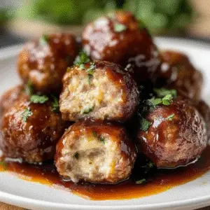 Smoked Cheese Stuffed Meatballs Recipe