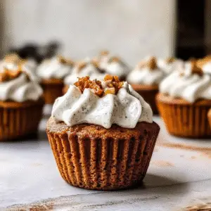 Delightful Carrot Cake Cupcakes Recipe