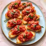 Tomato Basil Bruschetta Recipe