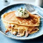 Cheese & Ham Pancakes
