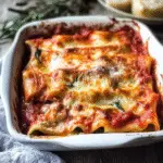 Spinach Ricotta Cannelloni Recipe