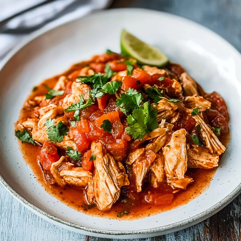 Crockpot Chicken and Salsa Recipe