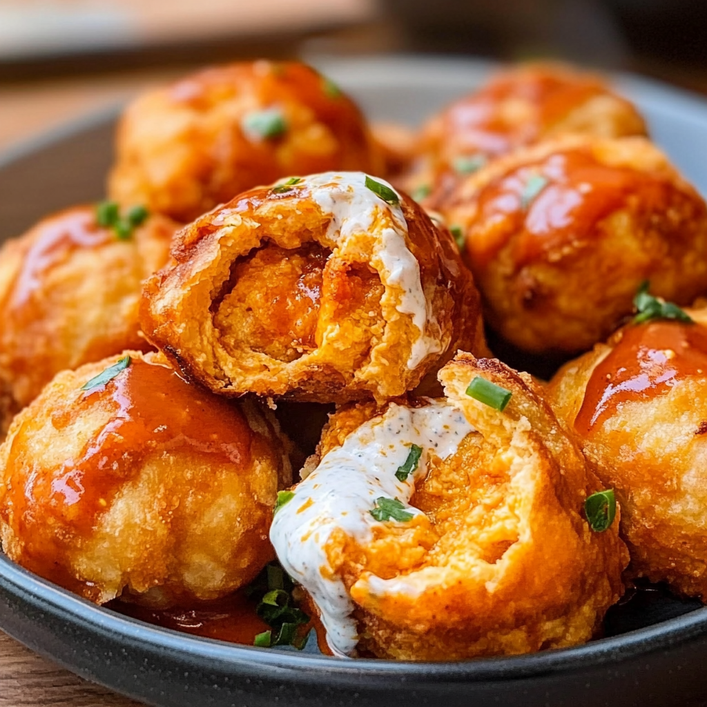 Buffalo Chicken Bombs