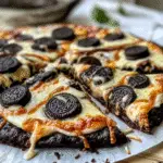 Oreo Fudge Brownie Pizza