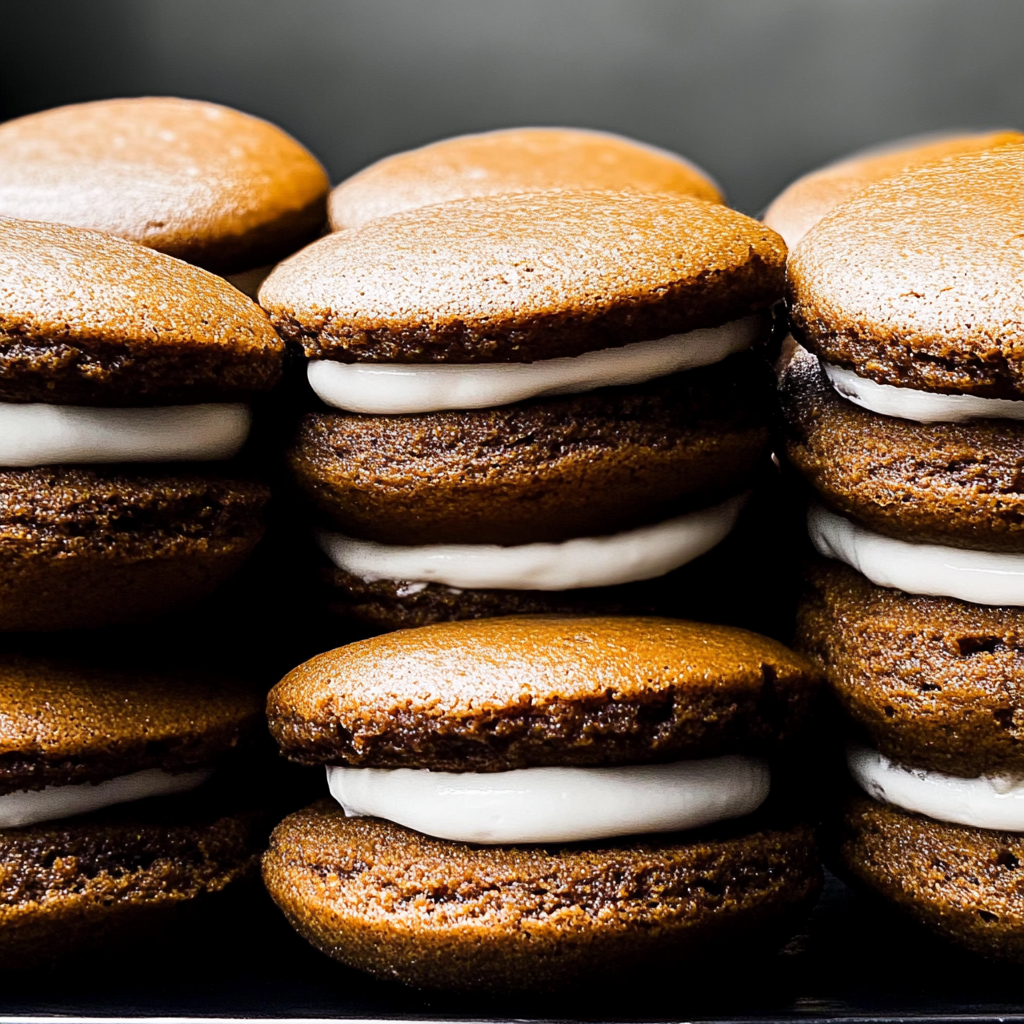 Gingerbread Whoopie Pies