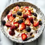 Frozen Yogurt Bark with Berries Recipe
