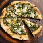 Pesto Flatbread Pizza Recipe